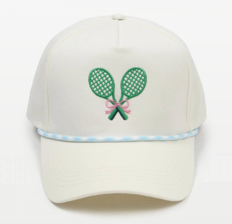 Embroidered Tennis Hat