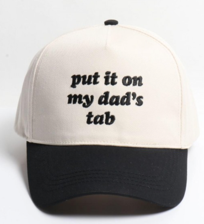 Cursive Dad’s Tab Hat