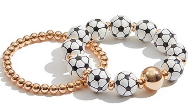 Gold Sports Bracelet Set
