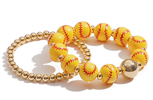 Gold Sports Bracelet Set