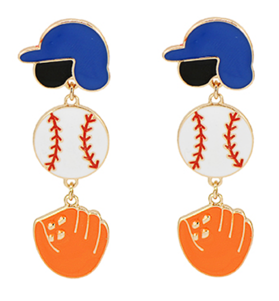 CCHS Baseball Earrings