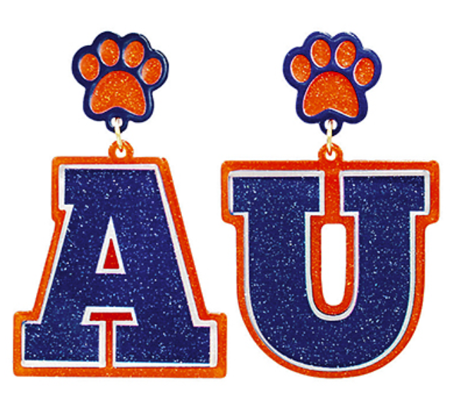 Gameday Logo Glitter Earrings
