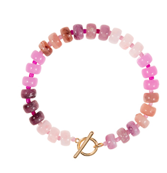Ombre Color Beaded Bracelet
