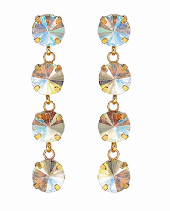 Glass Drop Earrings