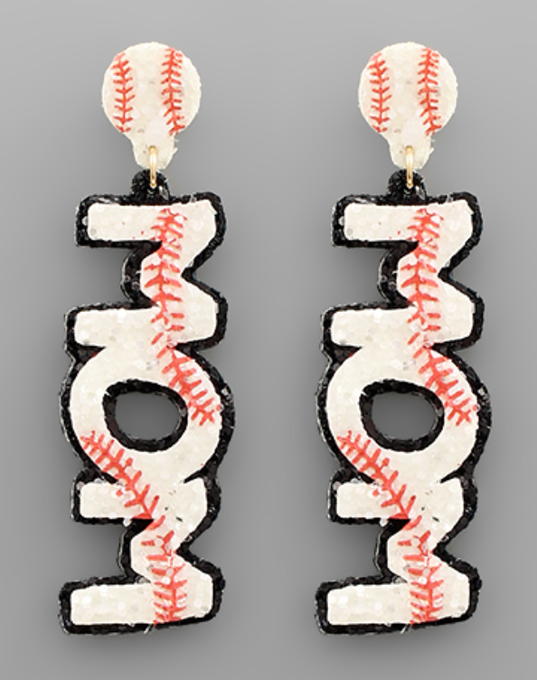 Baseball Mom Earrings