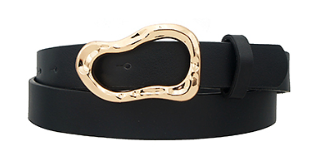Organic Oval Buckle Belt