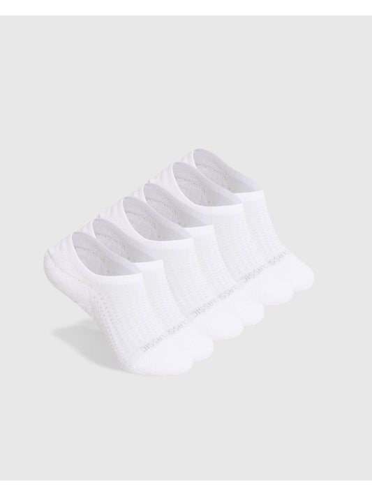 Never Show Socks | Active | White | 3-Pack