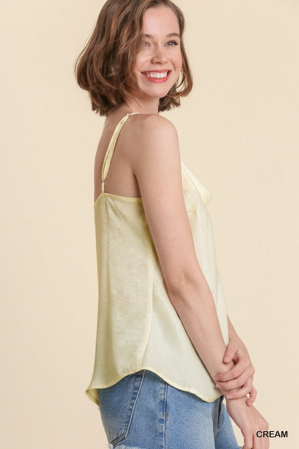 Washed Charmeuse Cami