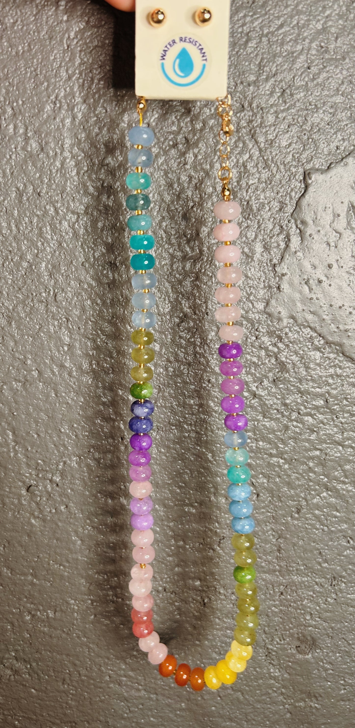 Multi Colored Beaded Necklace