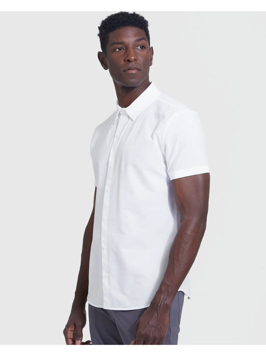 Short Sleeve Commuter Button Up
