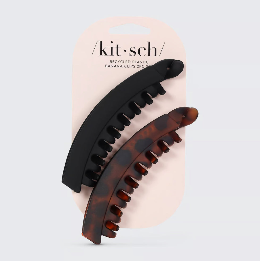 Kitsch Banana Clip - Black & Tort