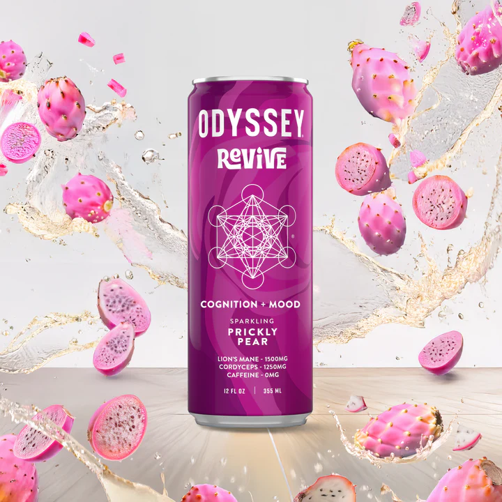 Odyssey Revive Sparkling Mushroom Drink
