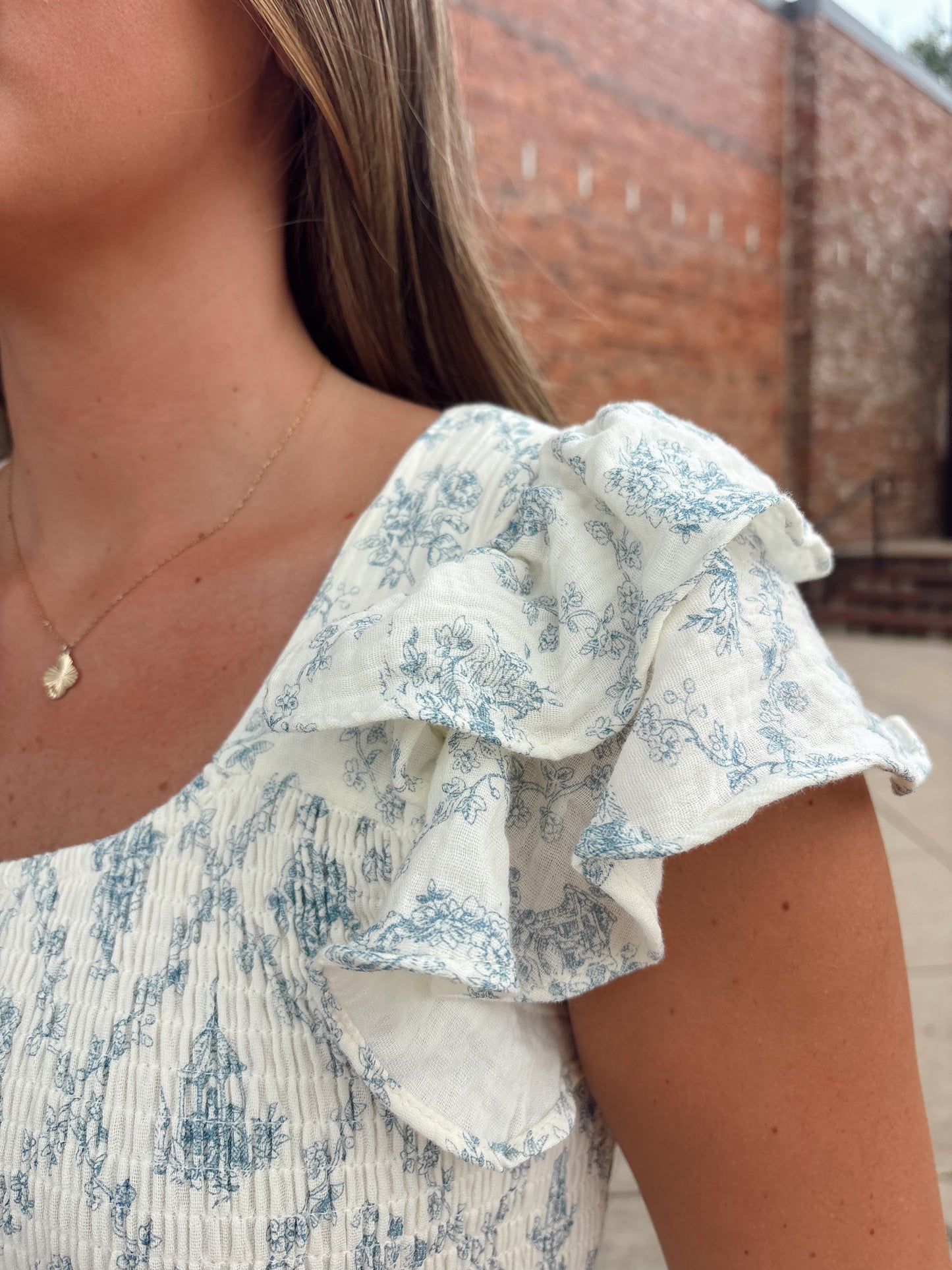 Vintage Porcelain Dress