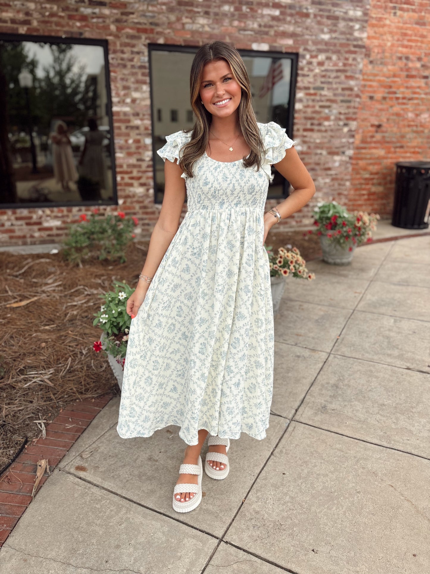 Vintage Porcelain Dress