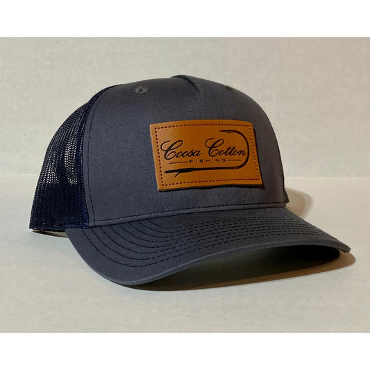 Coosa Cotton Leather Patch Hat