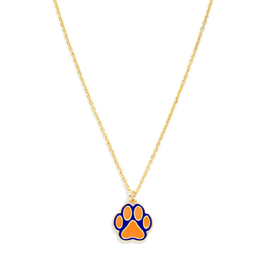 Tiger Paw Pendant Necklace