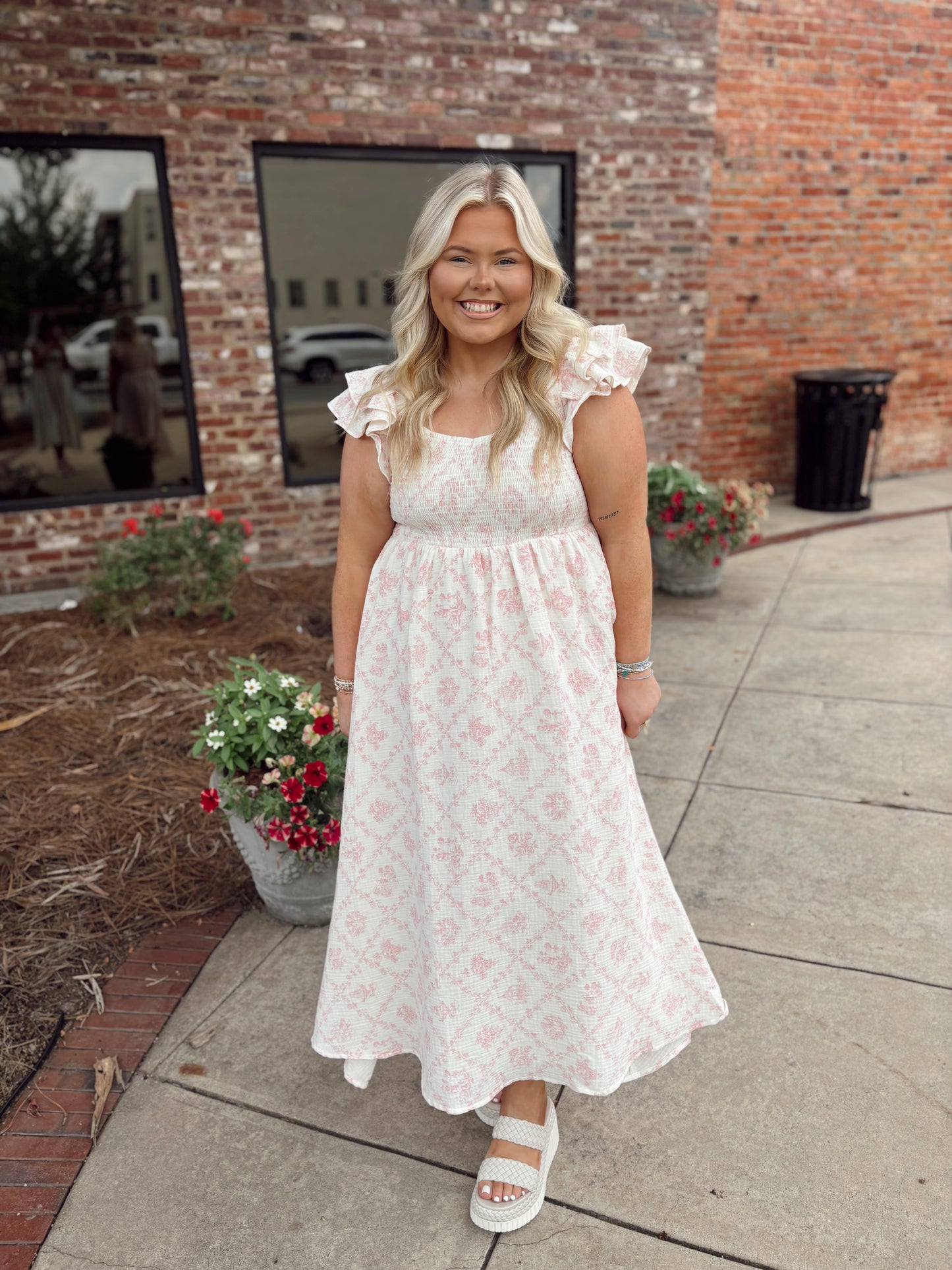 Vintage Porcelain Dress