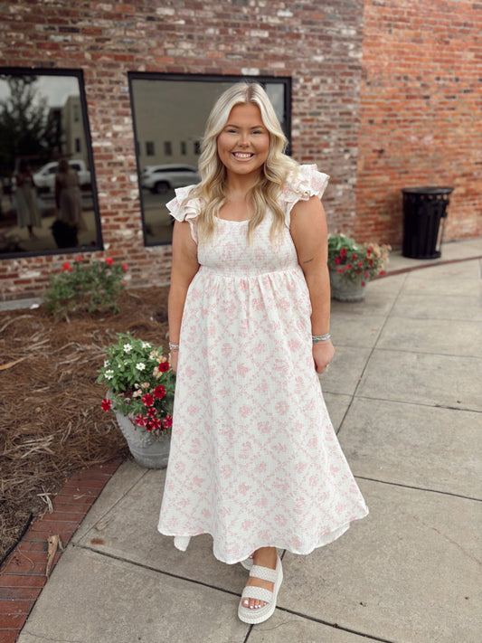 Vintage Porcelain Dress