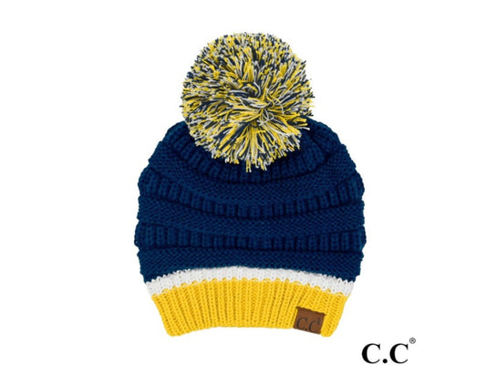 Game Day Pom Beanie