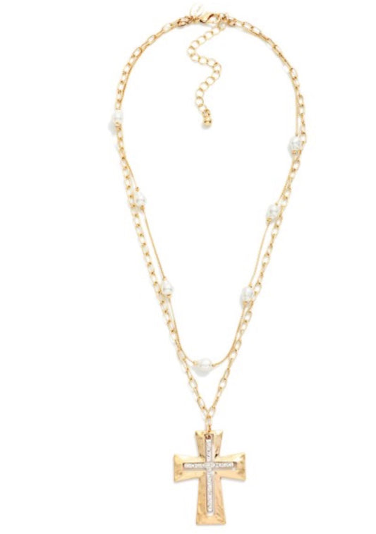 Layered Chain Link Necklace