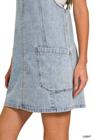 Denim Overall Dress