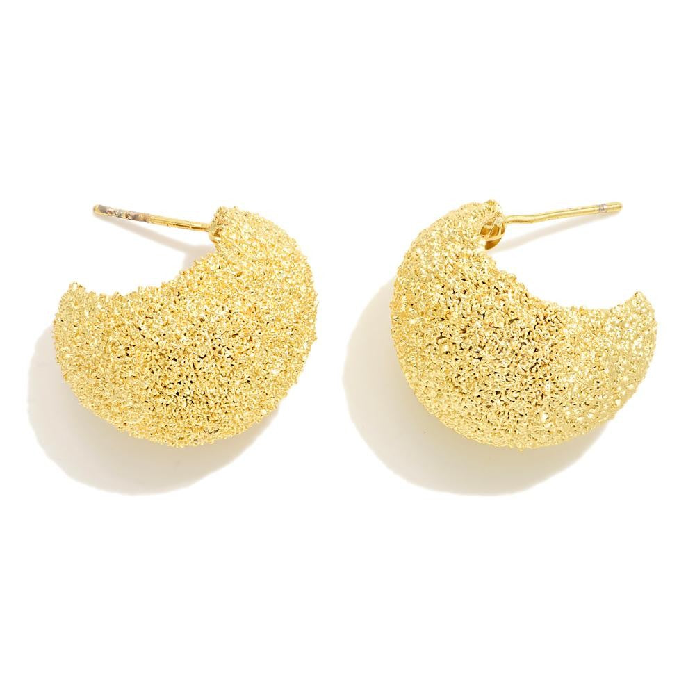Do Everything In Love Gold Earrings