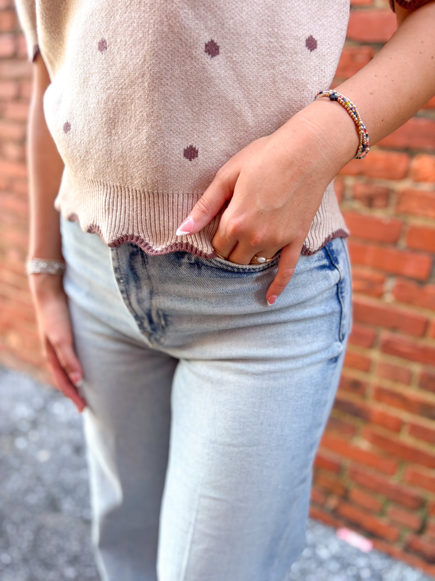 Polka Dot Sweater