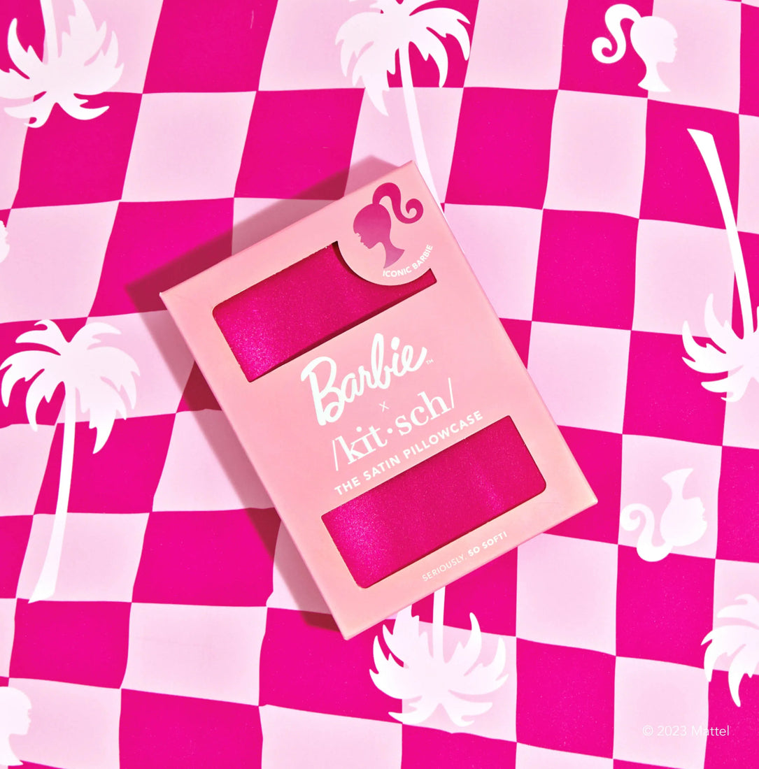 Barbie x Kitsch Satin Pillowcase