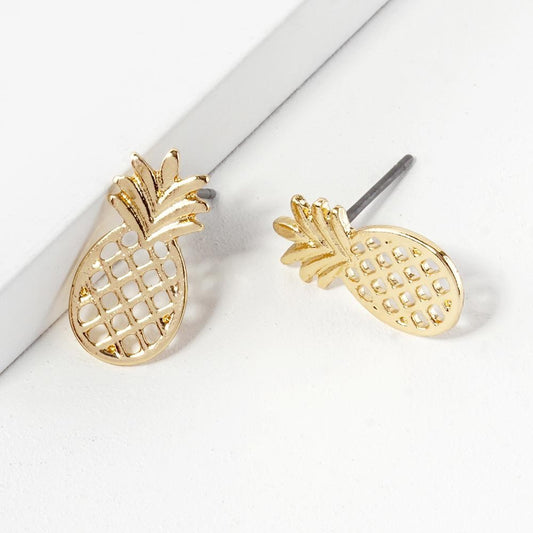 Pineapple Stud Earrings
