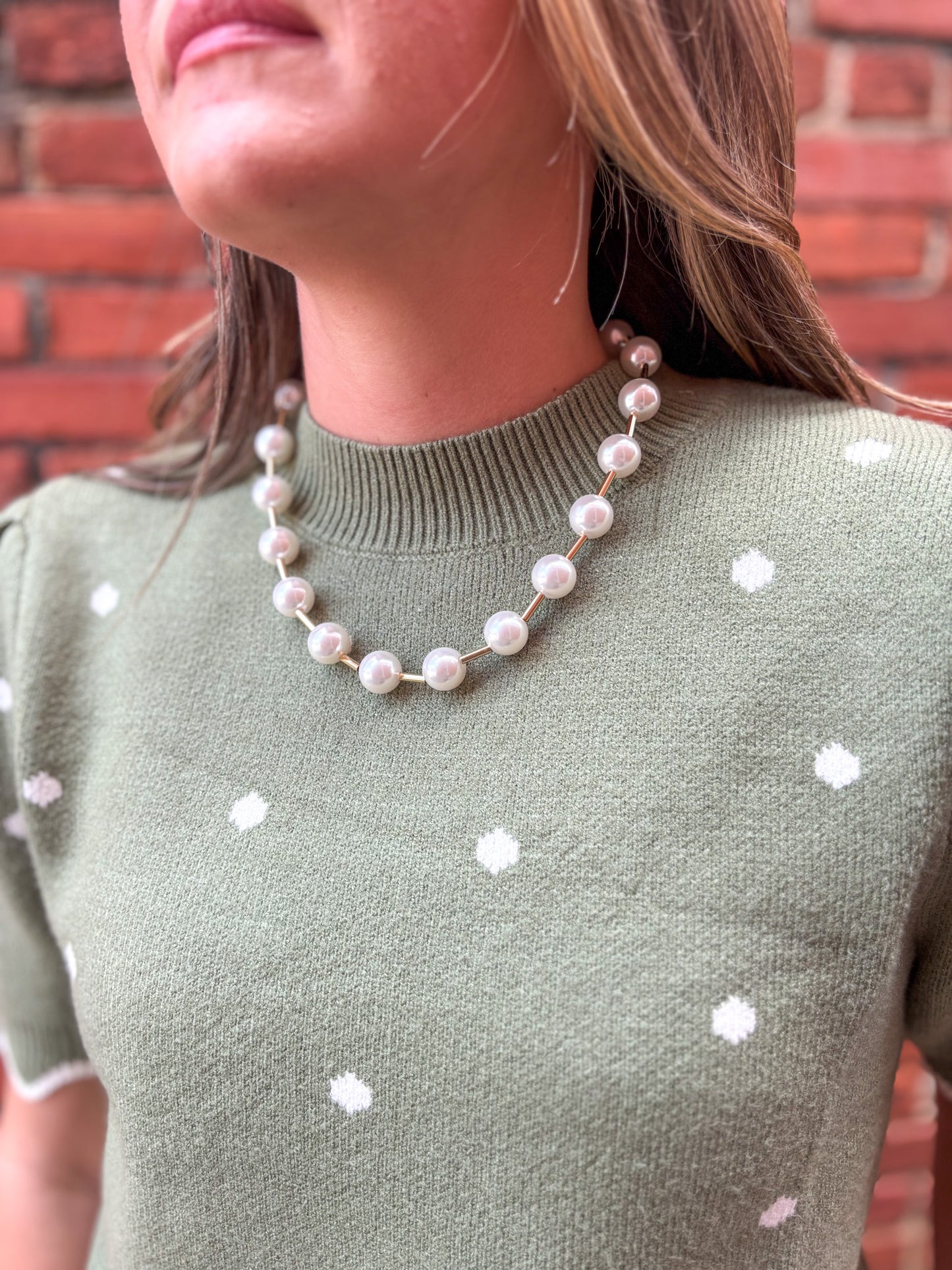 Polka Dot Sweater