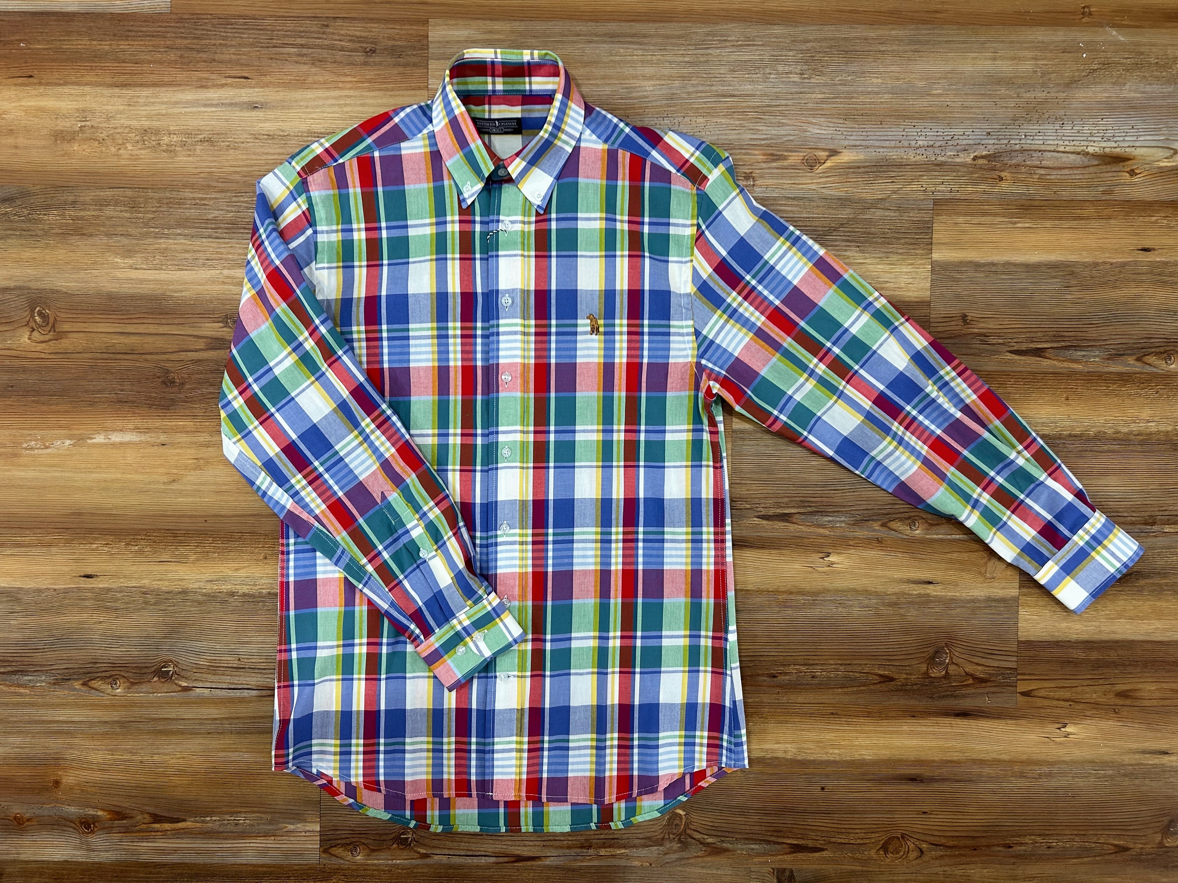 Beacon Plaid Button Down