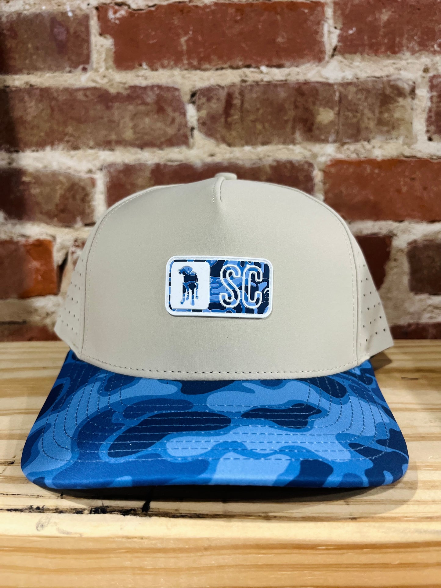 SC Electric Blue Camo Hat