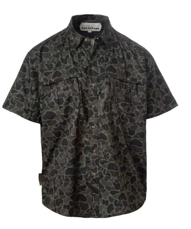 Nightshade Camo Button Down