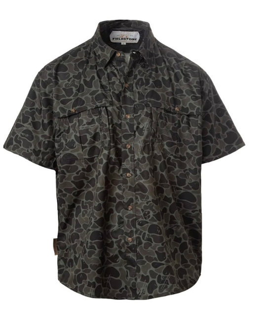 Nightshade Camo Button Down