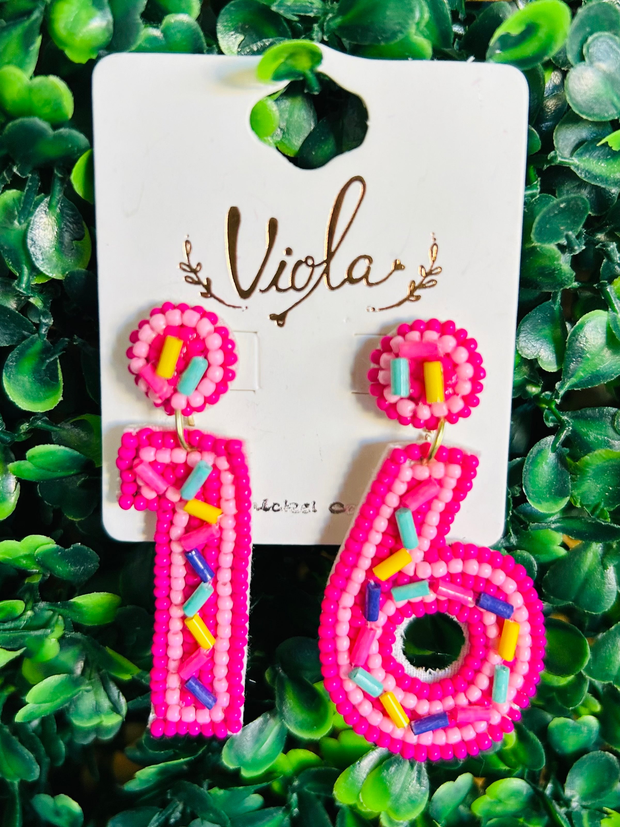 Birthday earrings