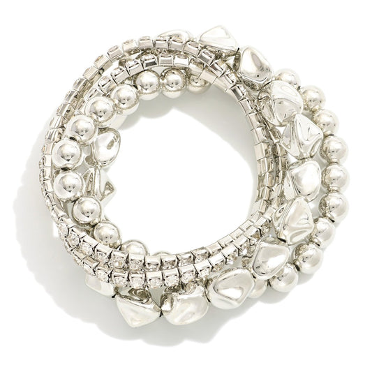 Rhinestone Stretch Bracelet
