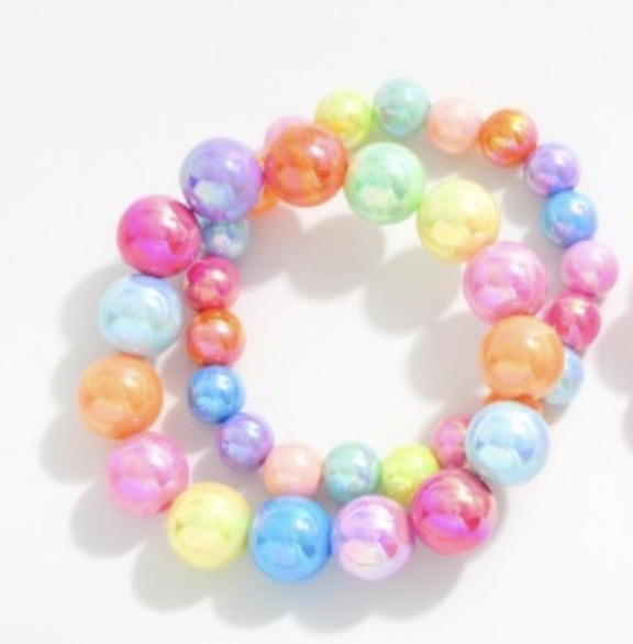 Multi color Stretch Bracelets
