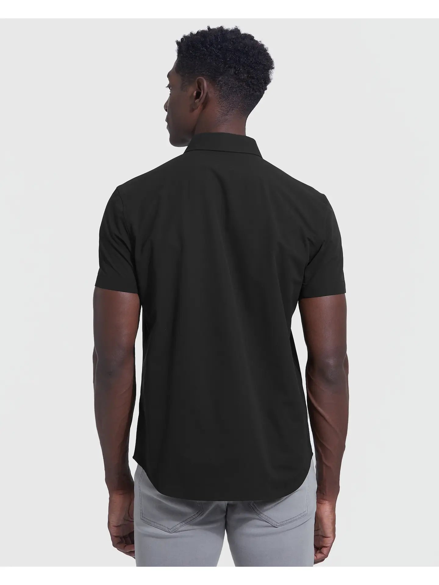 Short Sleeve Commuter Button Up