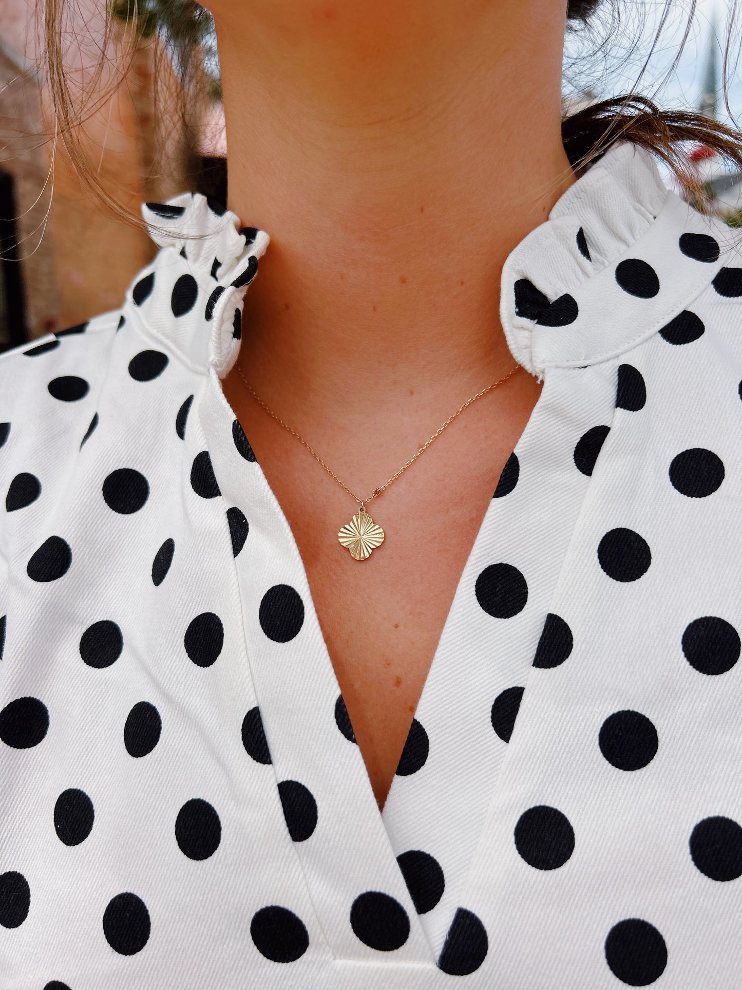 Polka Dot Mini Dress