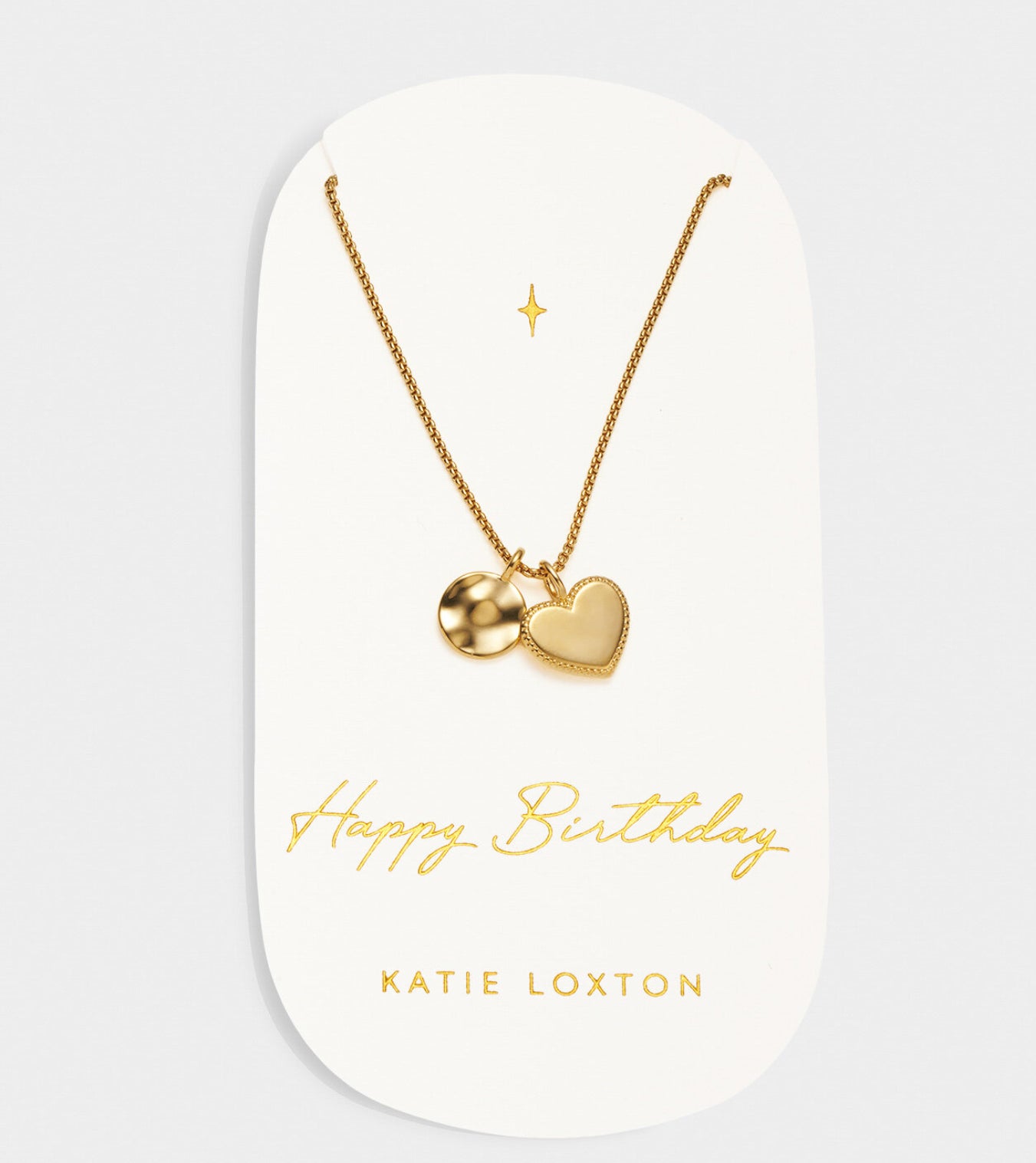 Happy Birthday Charm Necklace