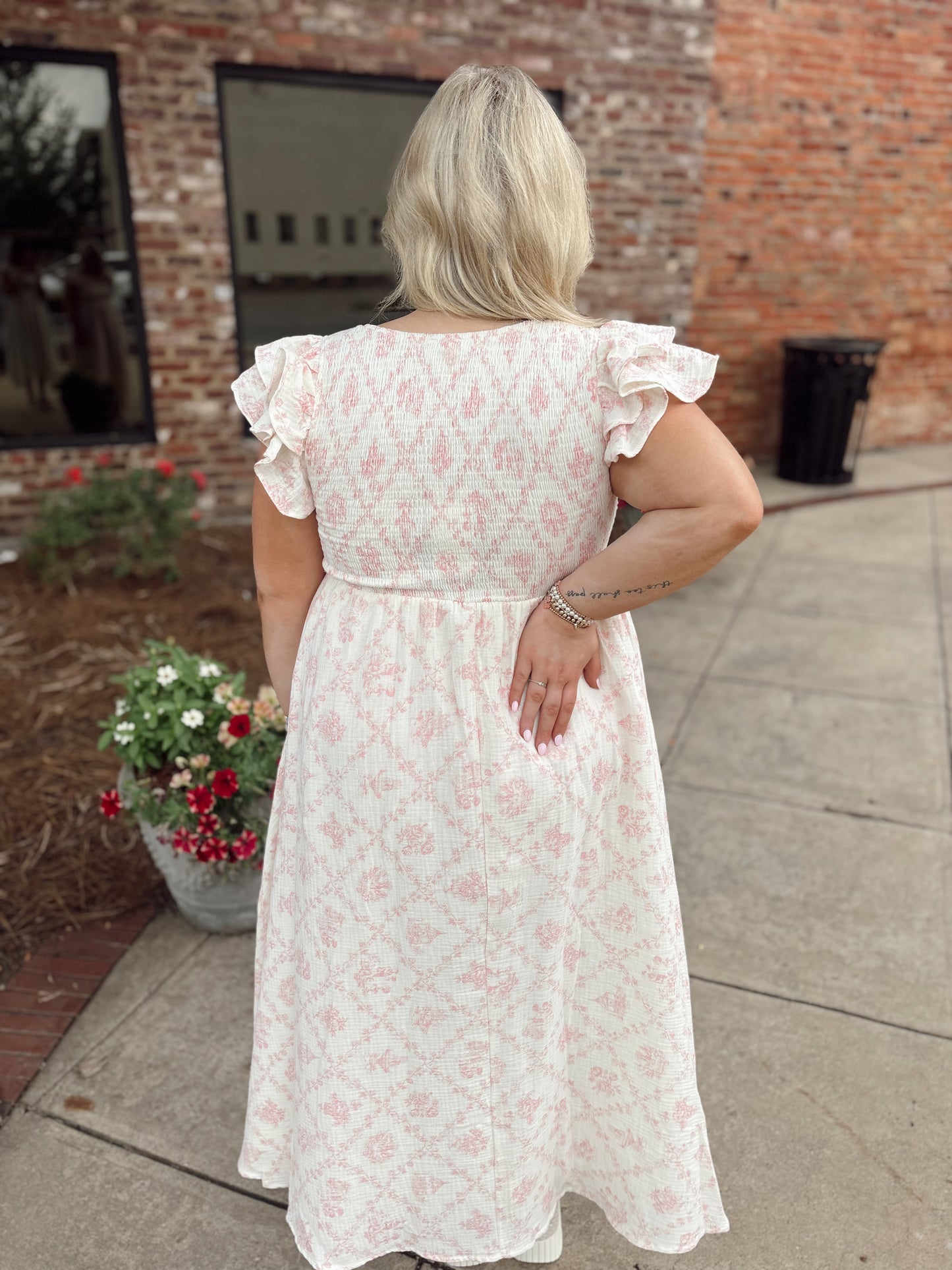 Vintage Porcelain Dress