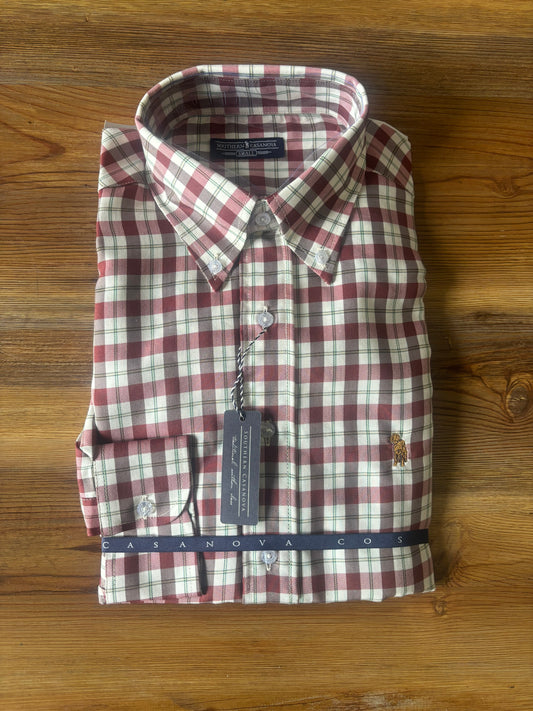 Wild Turkey Check Button Down