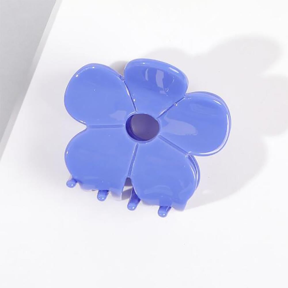 Small Shiny Flower Clip