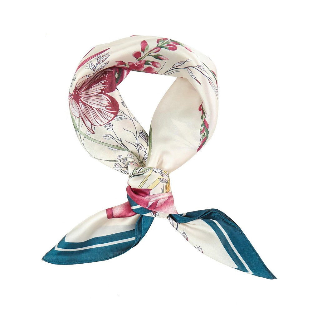 Multi Function Floral Garden Printed Scarf Bandana