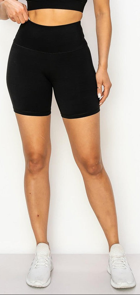 Black Biker Shorts
