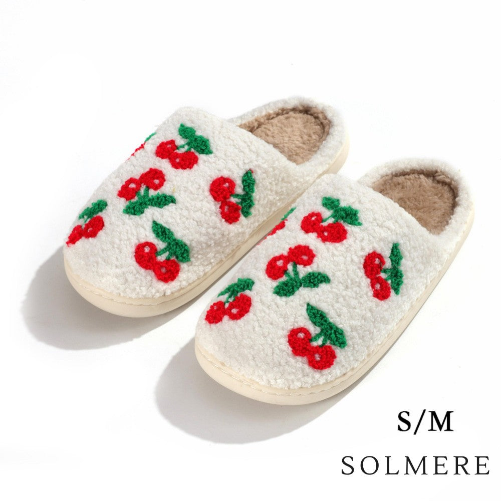 Cherry Slippers