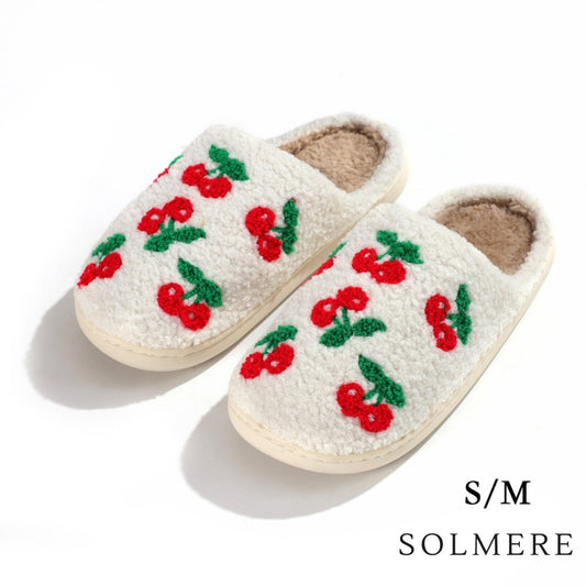 Cherry Slippers