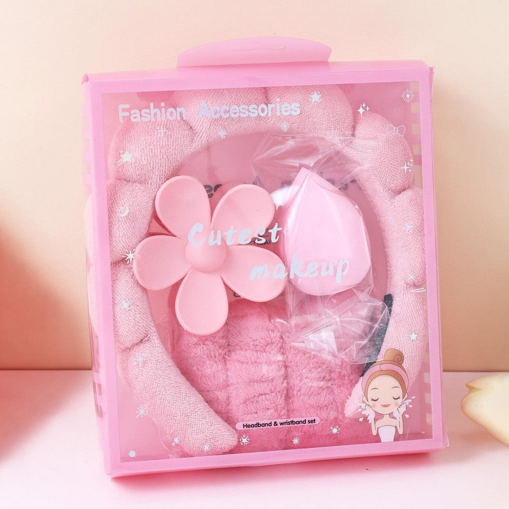 Terry Cloth Spa Set