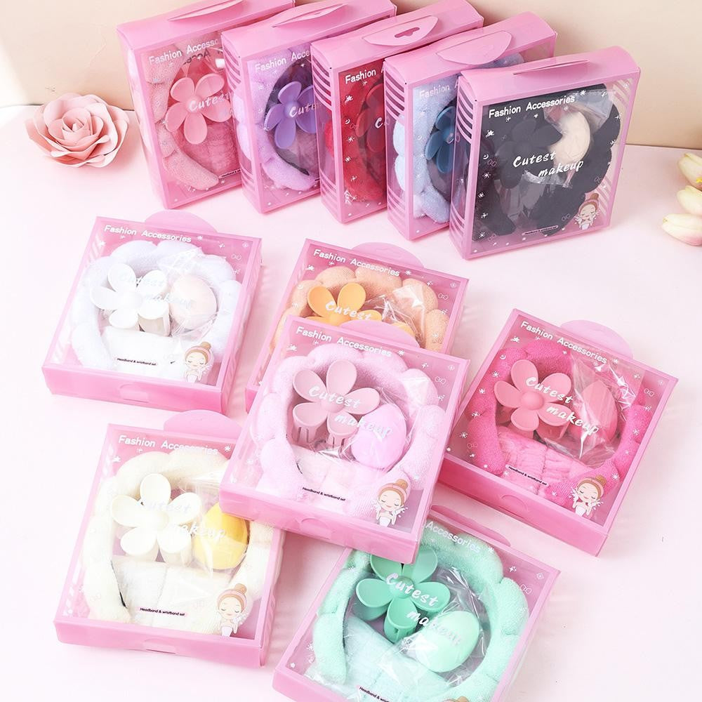 Terry Cloth Spa Set