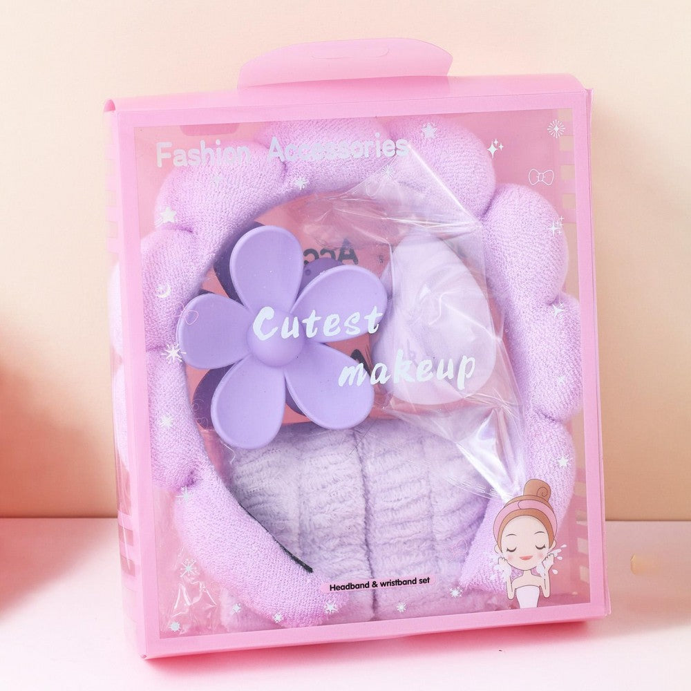 Terry Cloth Spa Set